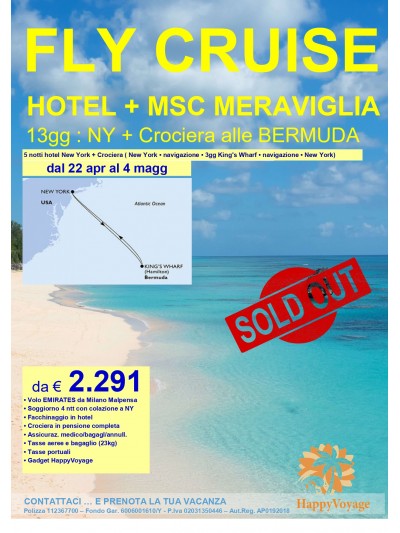 22 Apr. NY+Betel+BERMUDA 13gg