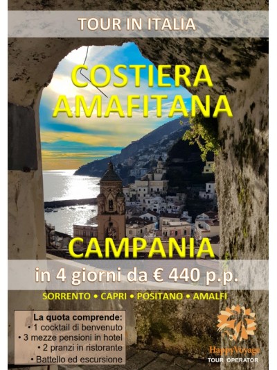 COSTIERA AMALFITANA 4gg